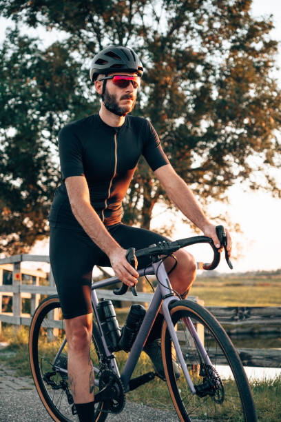 istock Serious Cyclist on the street 2025430332