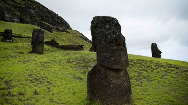 istock Rapa Nui Moai heads - Chile 2025430888