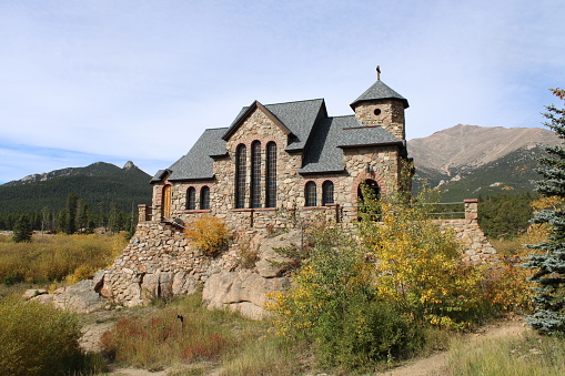 Beautiful brick church in Colorado