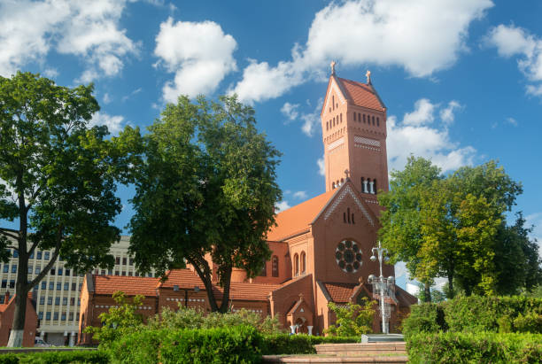 church stock photo