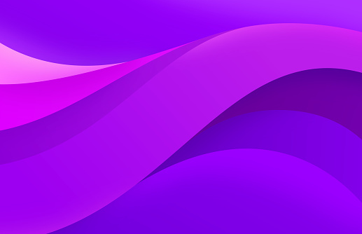 Smooth magenta purple flowing curve modern background abstract.
