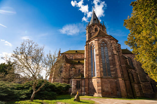 Herz-Jesu-Kirche (Freiburg im Breisgau) - the church was built in 1897 and realized in historicism style. The image was captured during summer season.