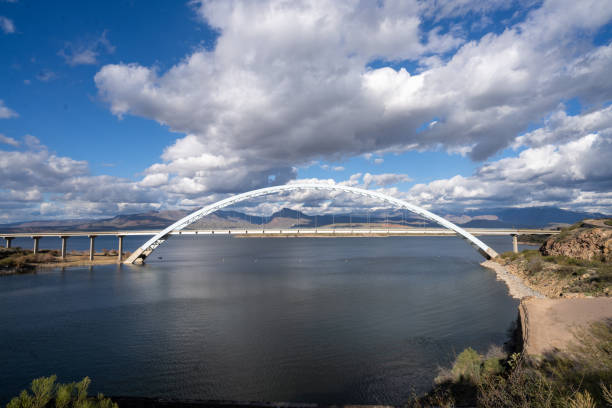 Roosevelt Lake, Arizona, in January.