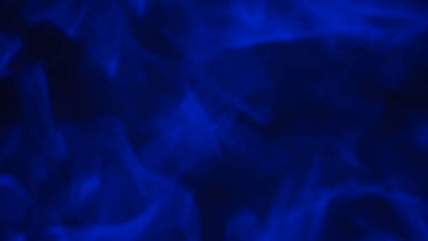 istock Blurry image of Abstract blue light and black background.No people 2025866160