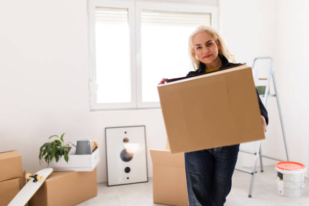 istock Woman moving into a new apartment 2025879605