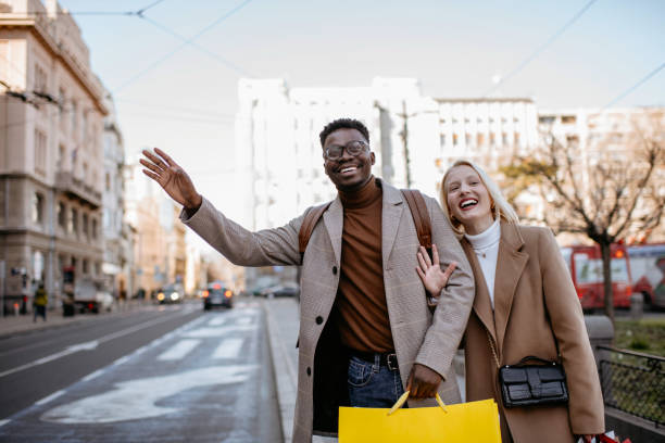 istock Gorgeous couple enjoying in a European vocation 2025880655