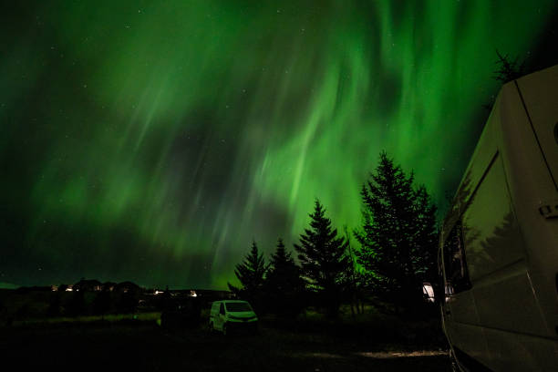 istock Northern lights on an autumn night in Iceland. 2025990833