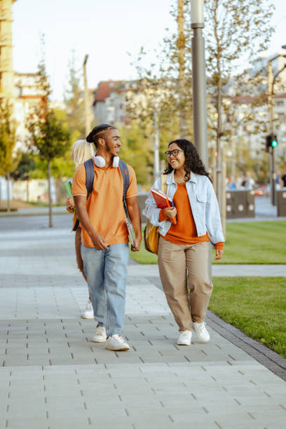 istock Diverse students on the street 2026125862