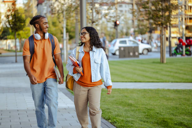 istock Diverse students on the street 2026126904