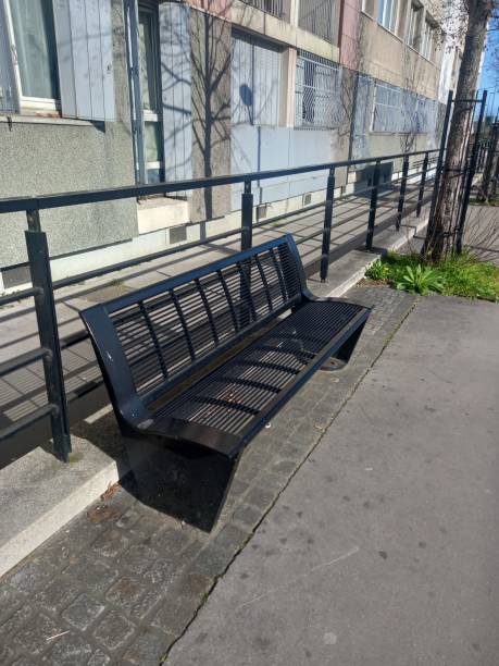 istock metal garden chair 2026233899