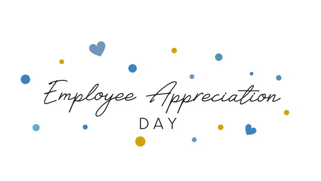 Employee Appreciation Day poster. 4k