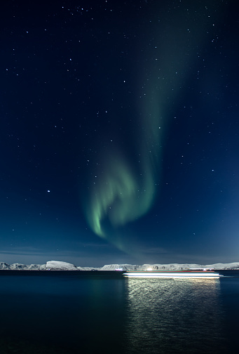 Aurora borealis ( northern lights) from Northern Europe.
Hammerfest - Norway.