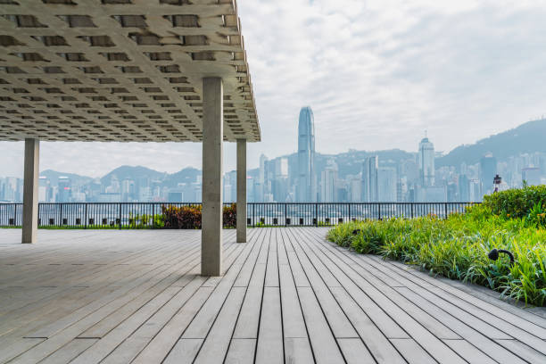 istock Platform and Hong Kong Harbour, Hong Kong 2026273278