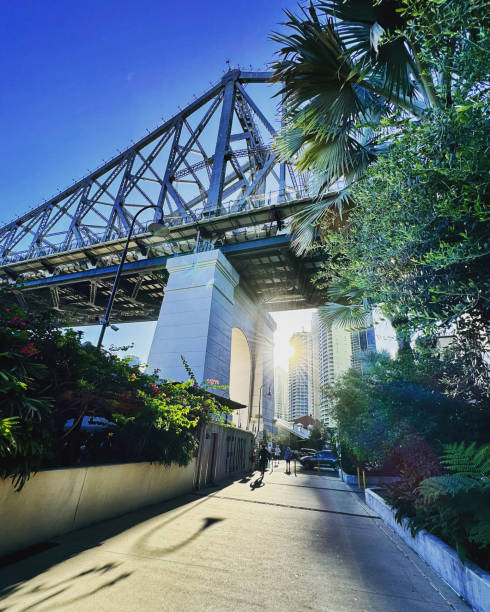 istock Brisbane bridge with sun flare 2026358436