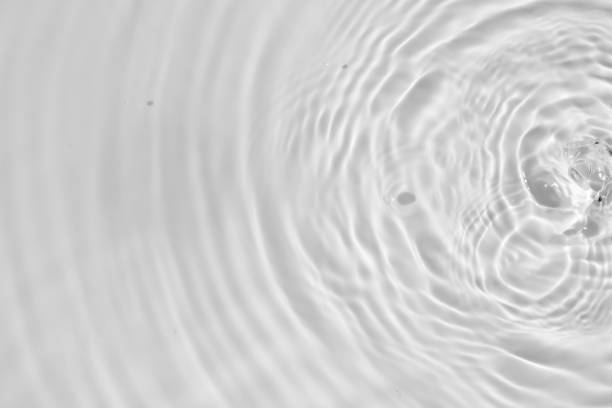istock Abstract white transparent water shadow surface texture natural ripple background 2026407490