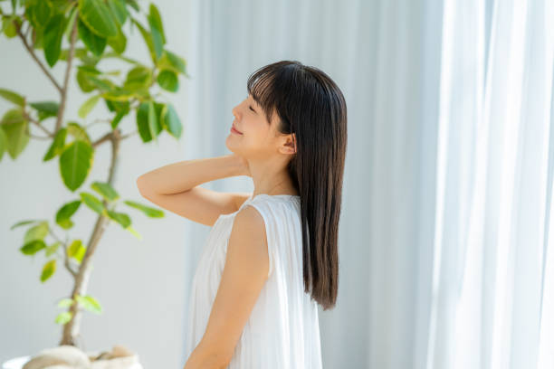 istock young Japanese woman's long hair 2026445925