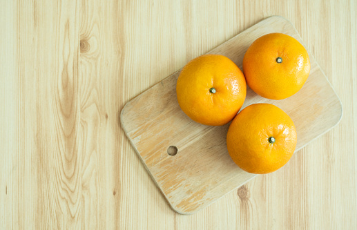 Oranges are common Chinese New Year food gifts because they're believed to bring good luck and happiness.