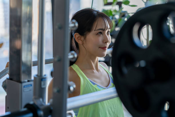 istock Young woman training in the gym 2026460412