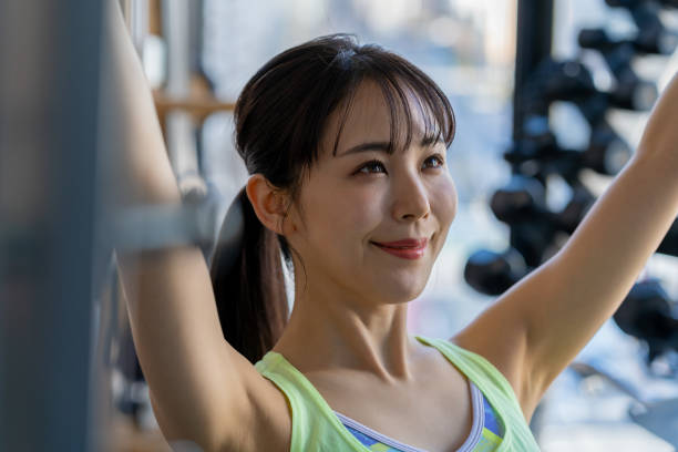 istock Young woman training in the gym 2026460416