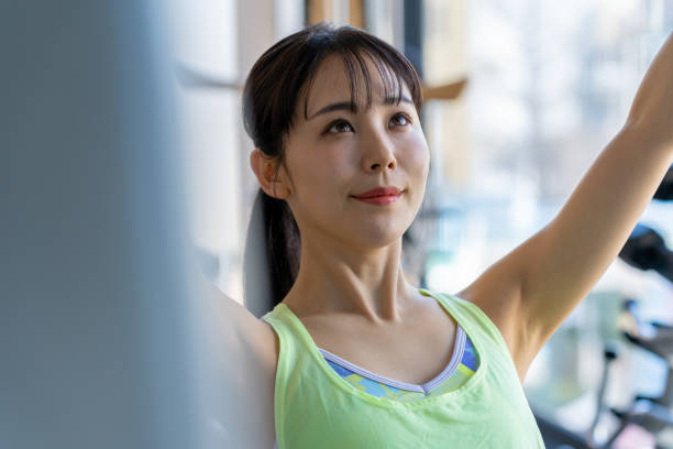 istock Young woman training in the gym 2026460417