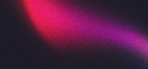 istock Dark grainy poster background magenta red purple glowing abstract shape black backdrop, liquid color flow banner design copy space 2026483993