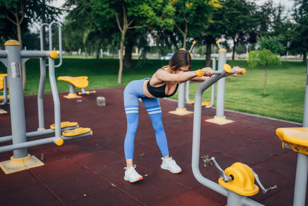 istock Fit woman exercising outdoors 2026524081