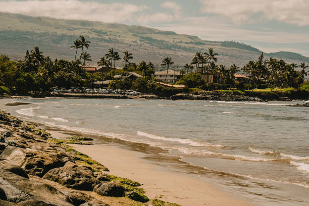 hawaii - hawaii islands tropical climate mountain residential structure imagens e fotografias de stock