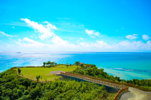 The beautiful sea of Okinawa, Japan