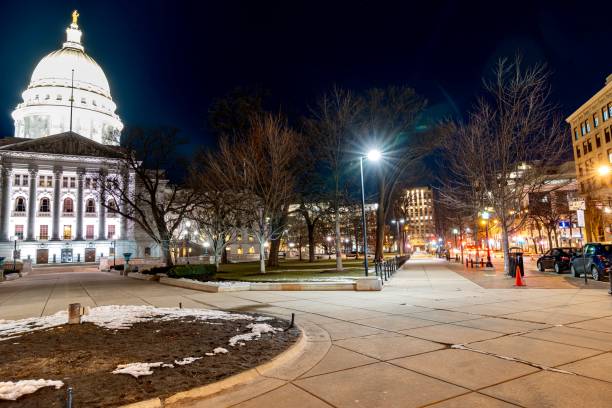 istock Wisconsin State Capitol at Night 2026758508