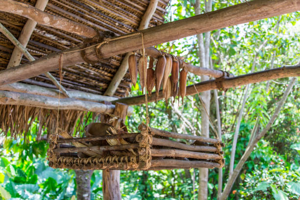istock pre-Hispanic kitchen objects, metates, molcajetes and ancient kitchen utensils from the rural areas of Mexico 2026785488