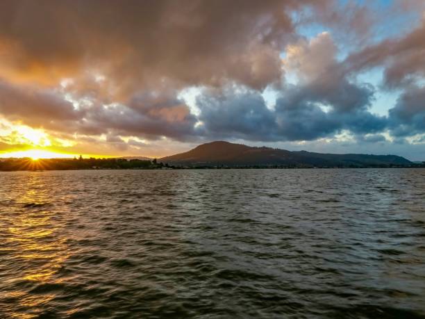 istock A Gorgeous Sunset at Lake Rotorua 2026833220