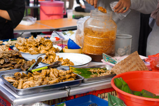 Crispy Fried Chicken Delicious Street Food Delight