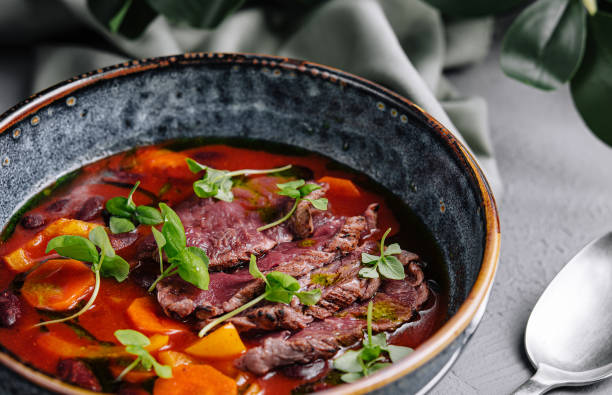 istock Korean cuisine. Kimchi soup close up 2027017208