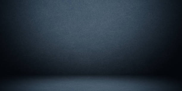 istock Dark blue studio room with spotlight backdrop wallpaper, blank perspective for show or display your product montage or artwork 2027043314