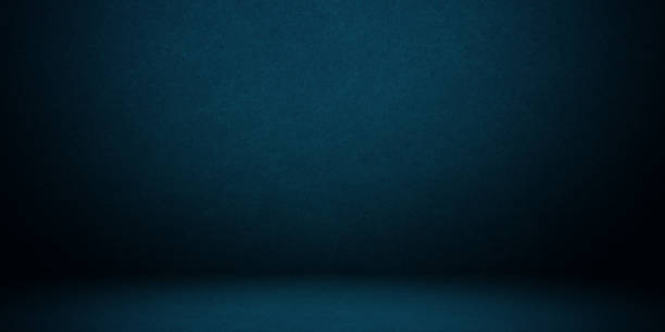 istock Dark blue studio room with spotlight backdrop wallpaper, blank perspective for show or display your product montage or artwork 2027044547