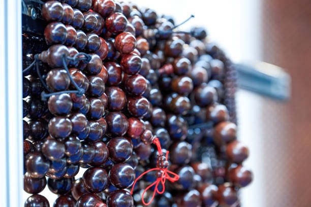 Exquisite Chinese style beads made of mahogany