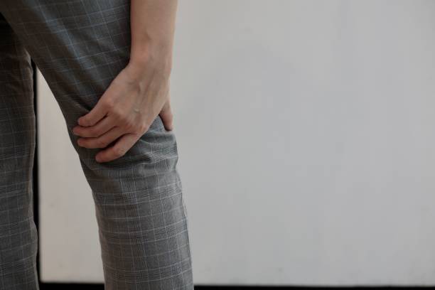 istock Knee massage to relieve pain 2027126022