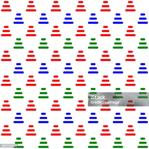 Red Green Box Pattern Blue Red Blue And Green Geometric Shape Seamless Pattern Background Vector ...