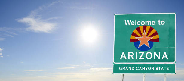 istock Arizona  welcome road sign 2027149681