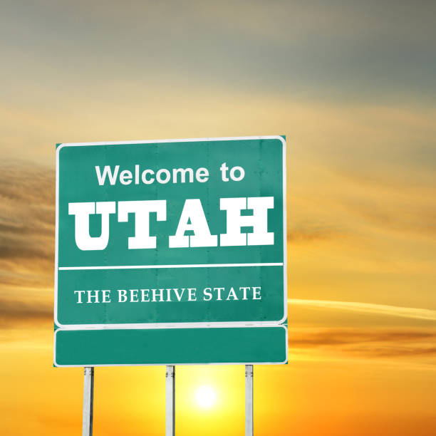 istock Utah welcome road sign 2027155640