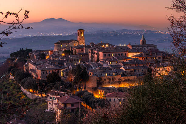 istock Sunset in Bettona in Umbria 2027207915