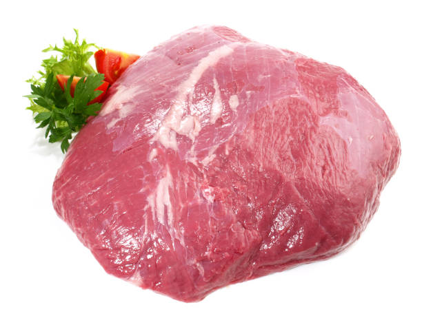 istock Raw Beef Meat for Steaks on white Background - Isolated; Meat specialty 2027217493