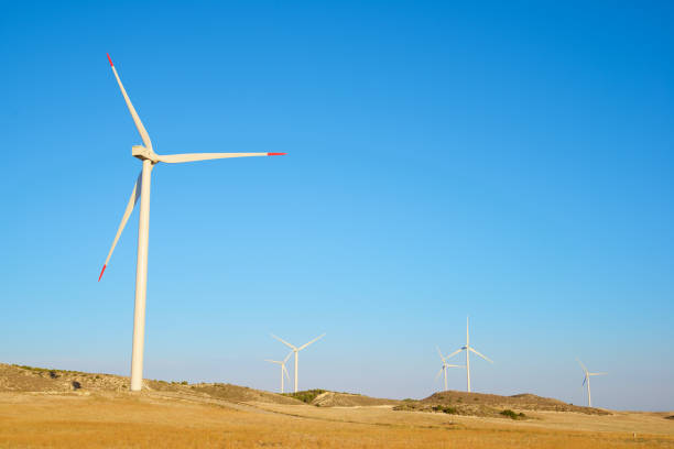 istock Wind turbine generators for green electricity production 2027229831
