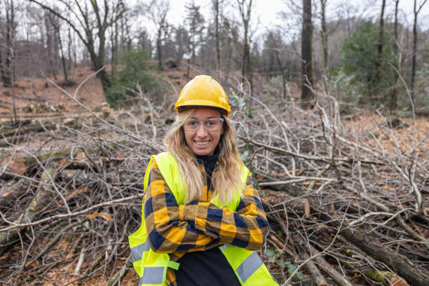 istock Portrait of female forestry worker 2027260005