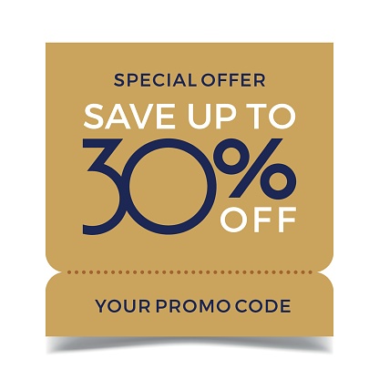Special offer symbol. Discount promotion. Vector design.