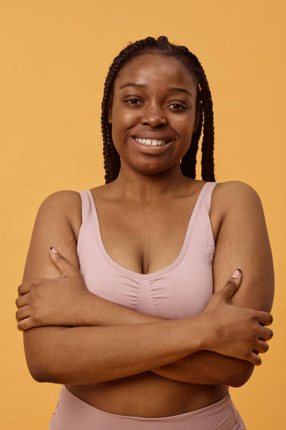 istock Cheerful Black Girl Smiling Studio Portrait 2027377100