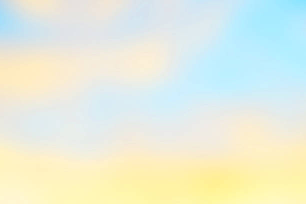 istock Abstract Background. Modern. Defocused. Yellow - Blue - Gray Color Gradient. Textured Effect. Blurred Stripes. 2027378807