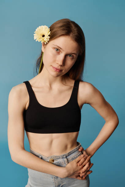 Young Woman Studio Portrait