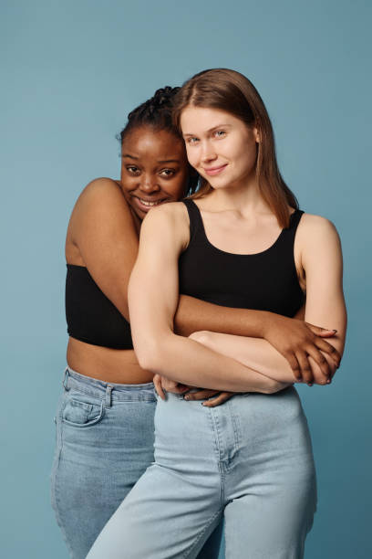 istock Young Best Friends Studio Portrait 2027421039