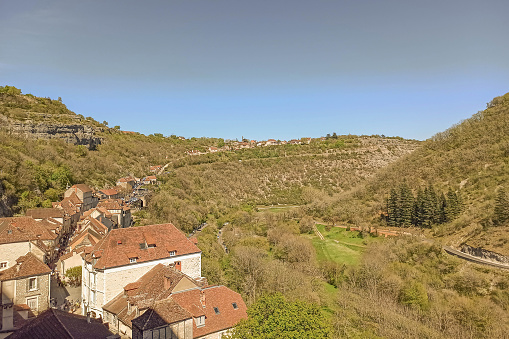 Paysage aux alentours de Rocamadour.